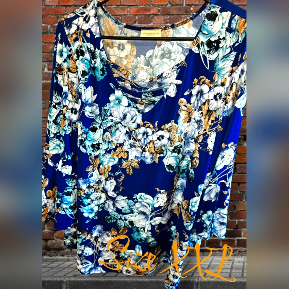 NWT Perception Concepts XXL Top